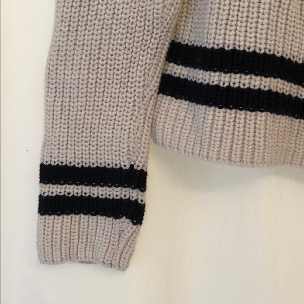 Workshop Andrea Jovine Beige Crop Sweater - Picture 2 of 4